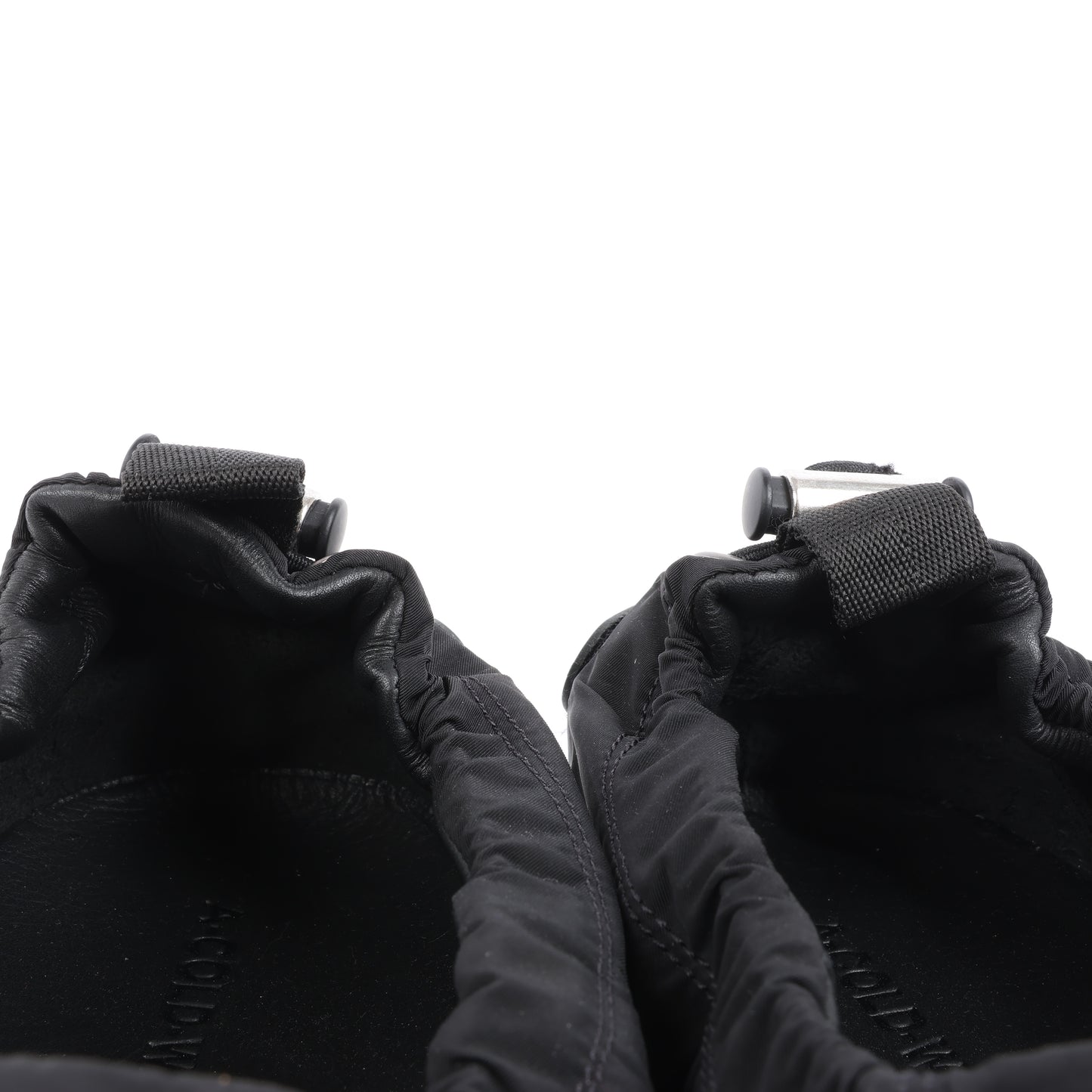 A-COLD-WALL* Slip-On-Sneaker mit Kordelzug in Schwarz, Größe 45 EU
