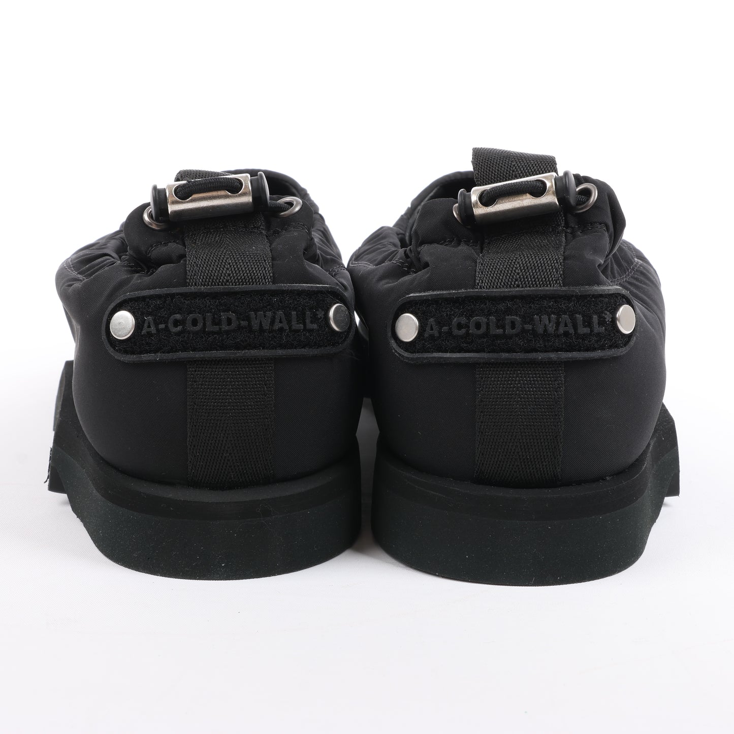 A-COLD-WALL* Slip-On-Sneaker mit Kordelzug in Schwarz, Größe 45 EU