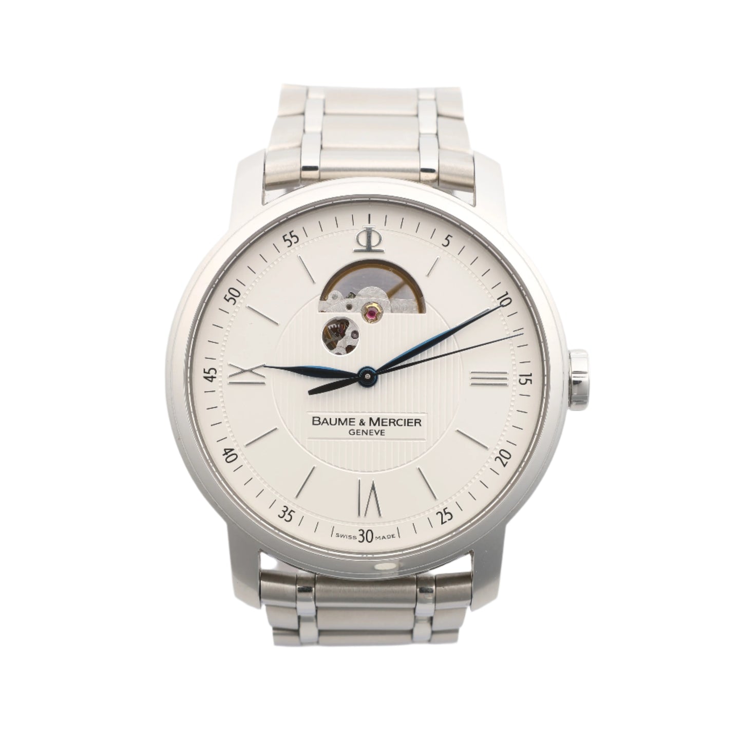 Baume & Mercier Classima M0A08833 5683752 SS AT White Dial Watch