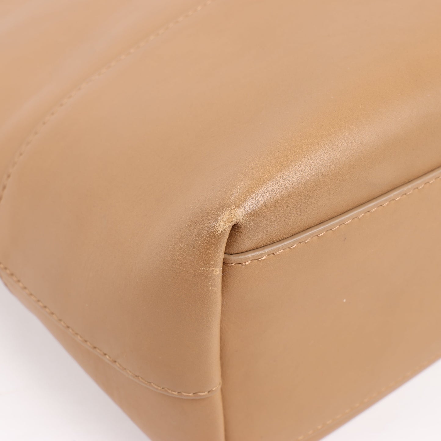 Bottega Veneta – Schultertasche aus braunem Leder