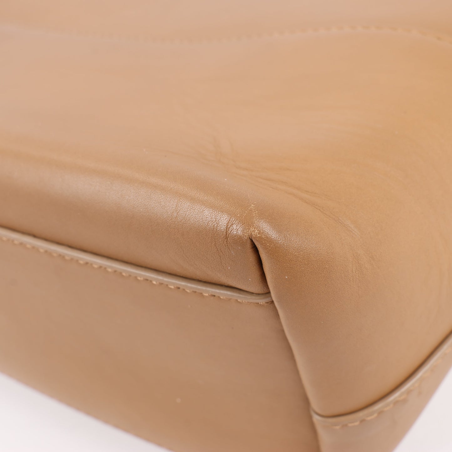 Bottega Veneta – Schultertasche aus braunem Leder