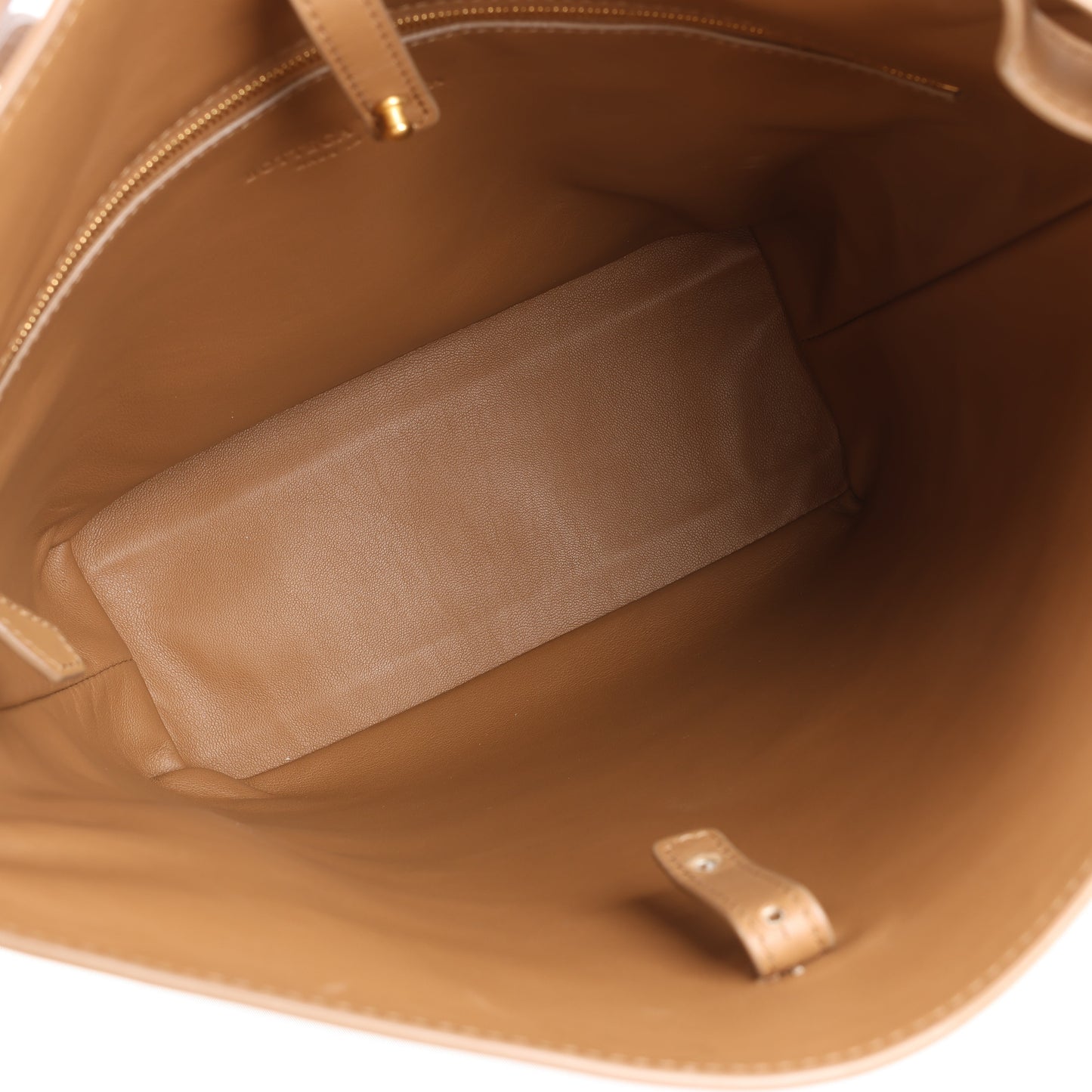 Bottega Veneta – Schultertasche aus braunem Leder