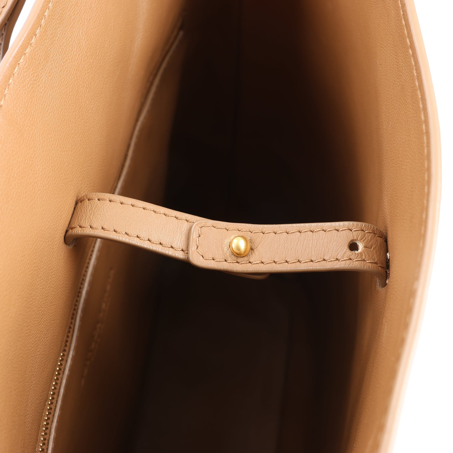 Bottega Veneta – Schultertasche aus braunem Leder