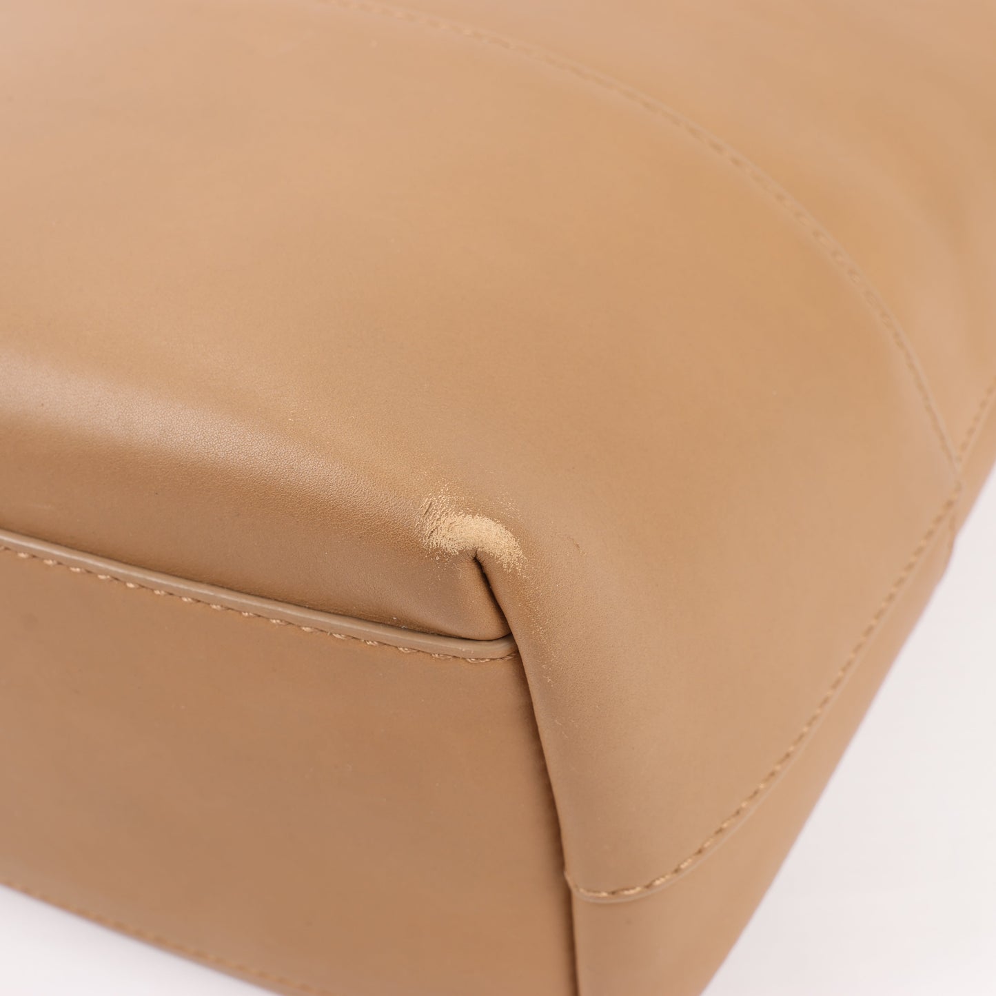 Bottega Veneta – Schultertasche aus braunem Leder