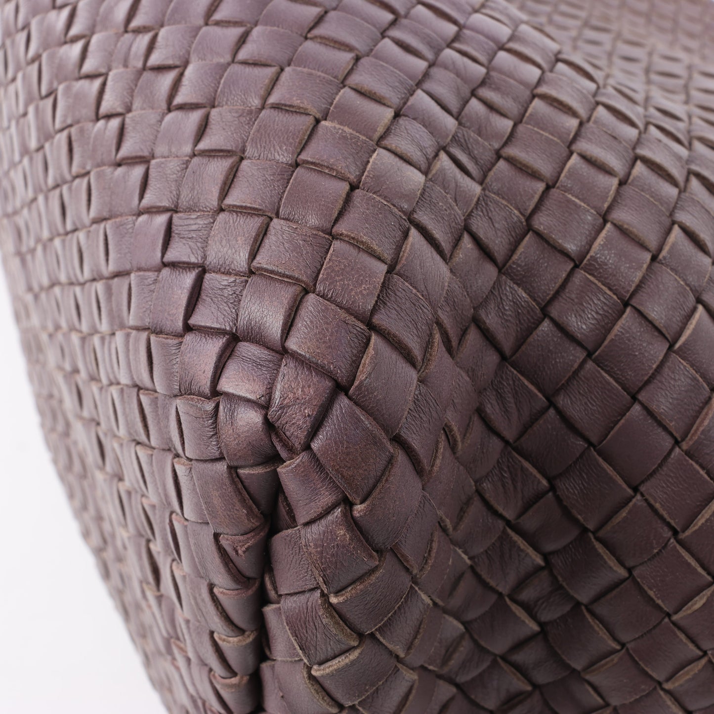 Bottega Veneta Intrecciato Cabat MM Ledertasche in Dusty Rose Taupe