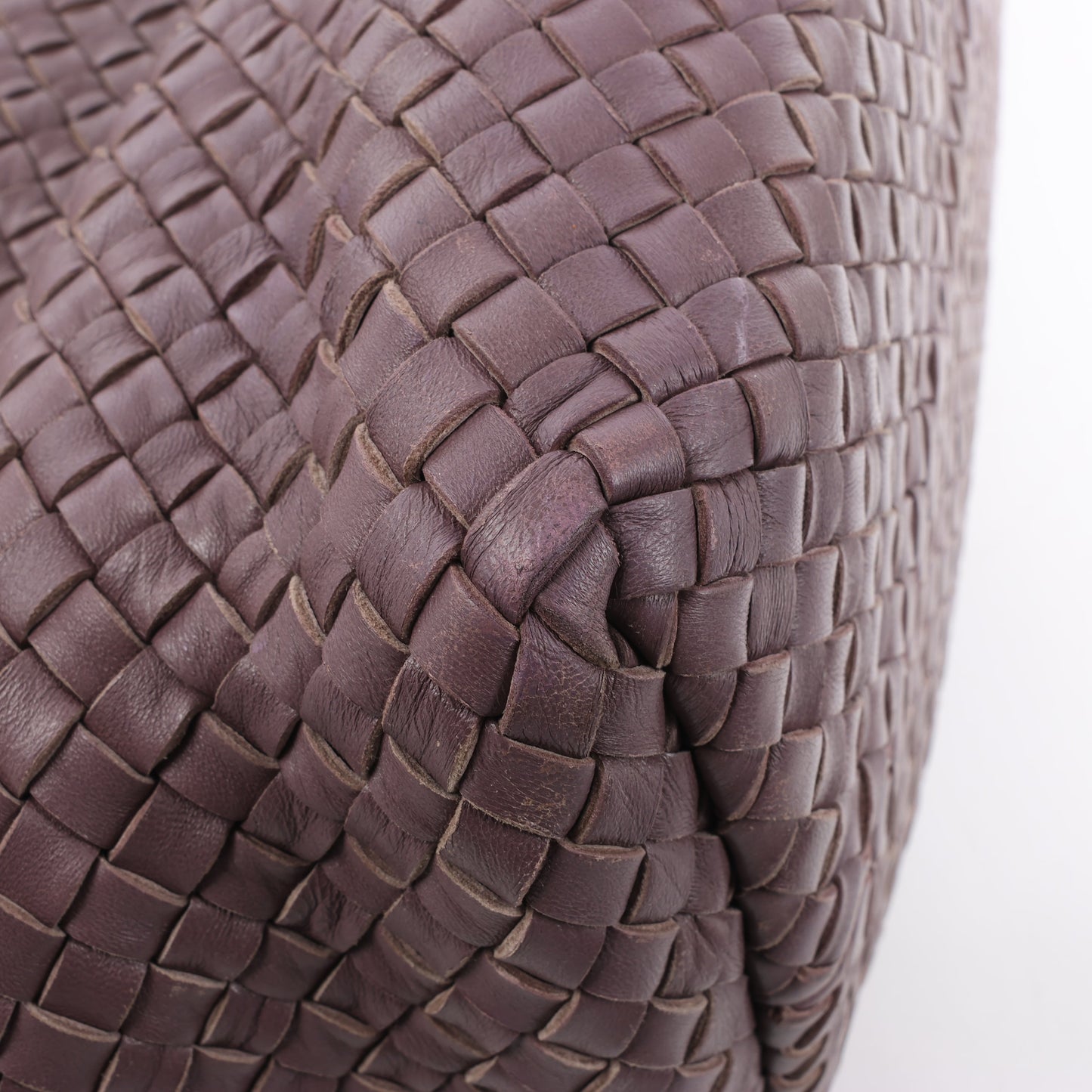 Bottega Veneta Intrecciato Cabat MM Ledertasche in Dusty Rose Taupe