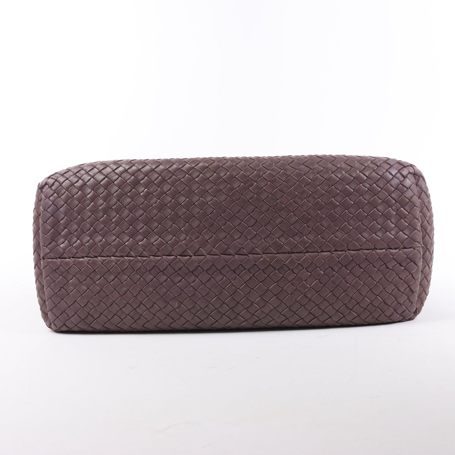 Bottega Veneta Intrecciato Cabat MM Ledertasche in Dusty Rose Taupe