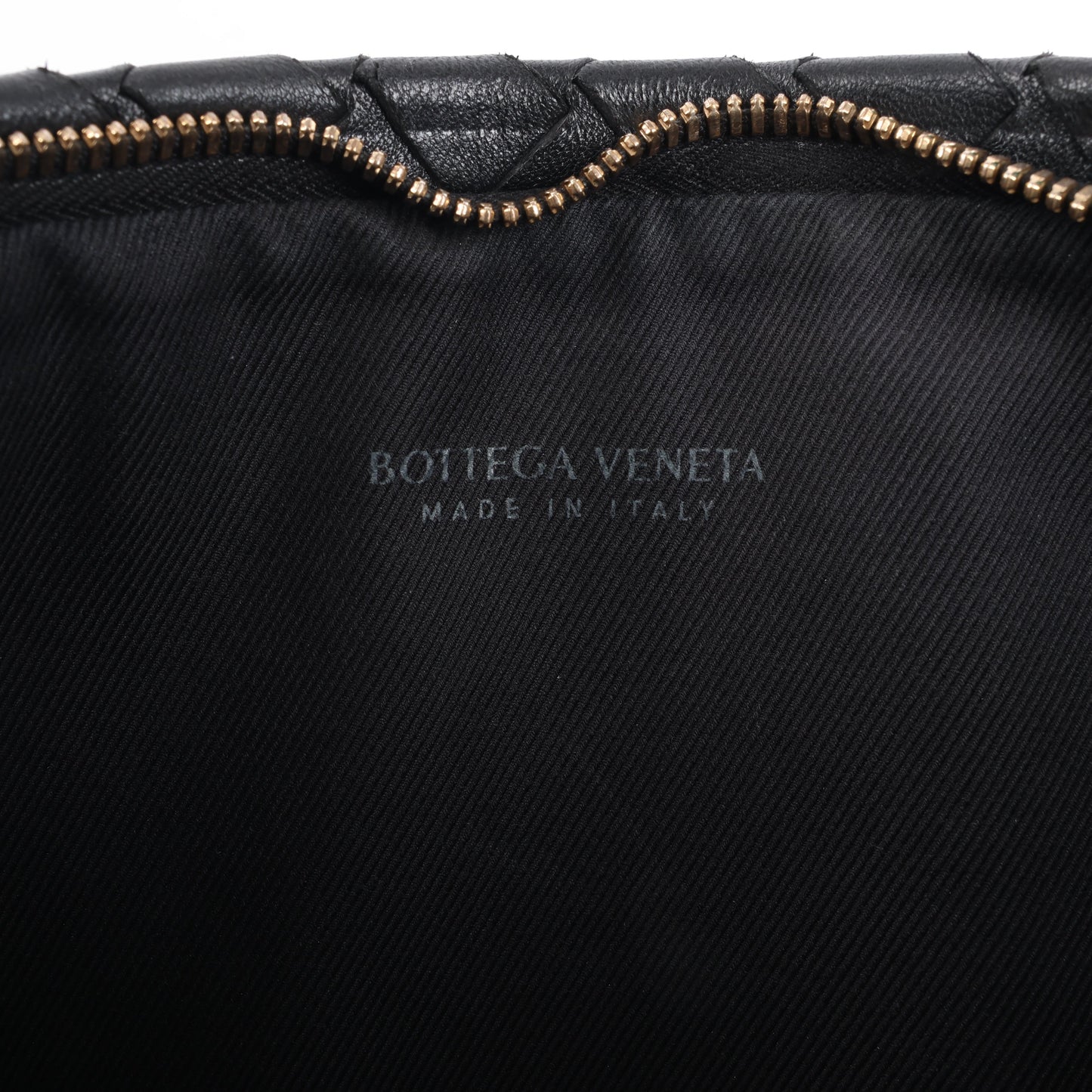 Bottega Veneta Intrecciato Leather Clutch bag in Black