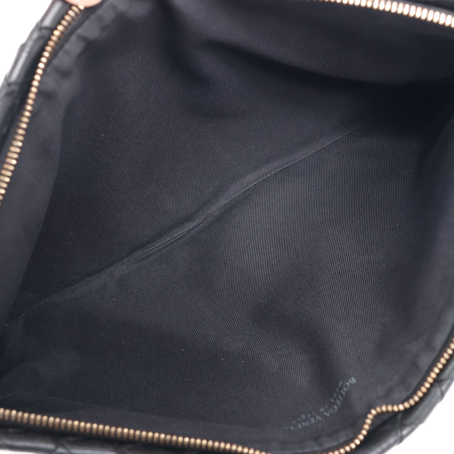 Bottega Veneta Intrecciato Leather Clutch bag in Black