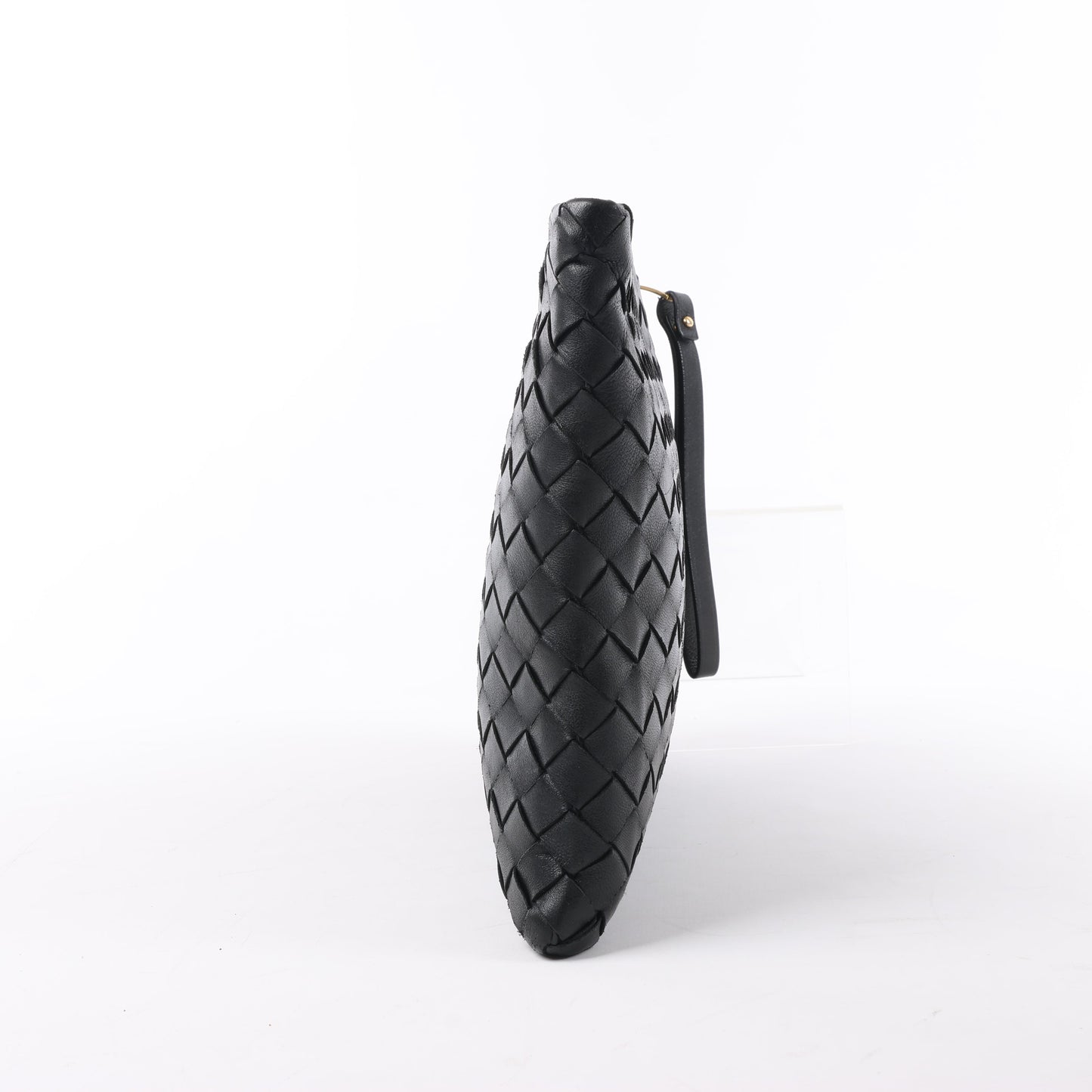 Bottega Veneta Intrecciato Leather Clutch bag in Black
