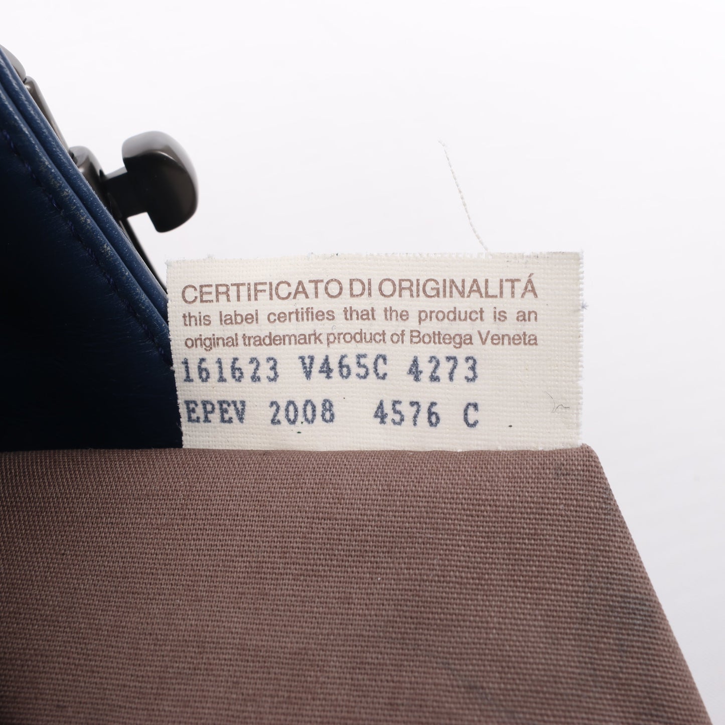Bottega Veneta Nappa Intrecciato VN Umhängetasche in Blau 161623