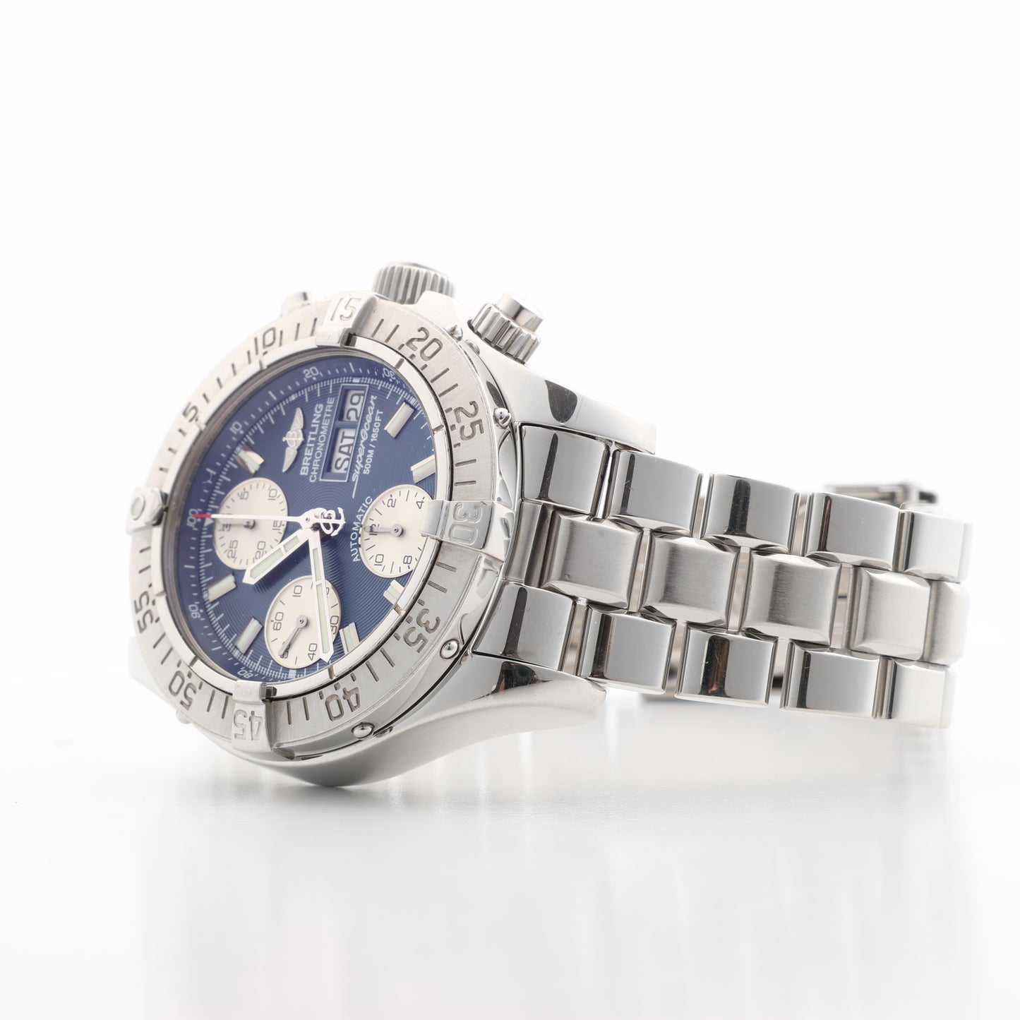 Breitling Superocean A13340 2011322 SS AT Blue-Face Watch