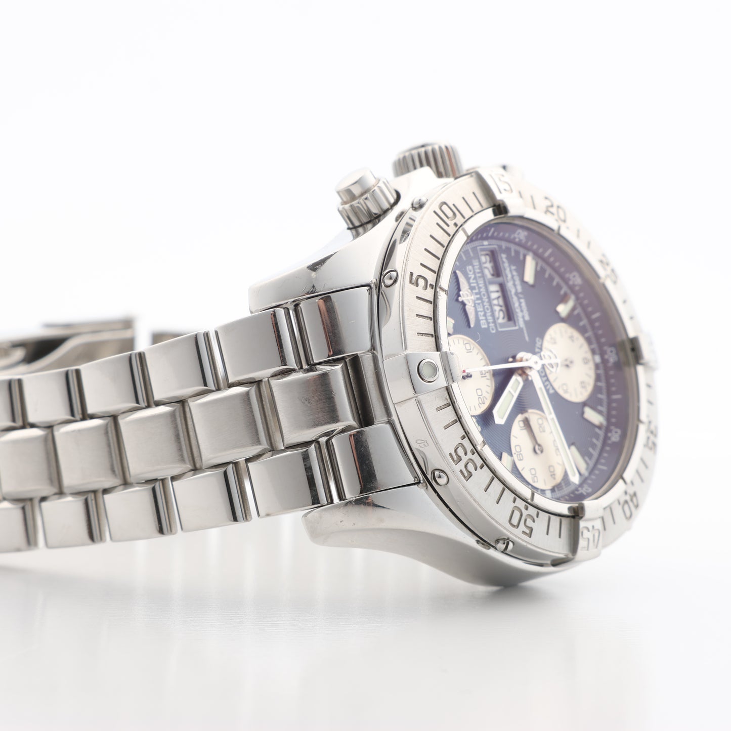 Breitling Superocean A13340 2011322 SS AT Blue-Face Watch