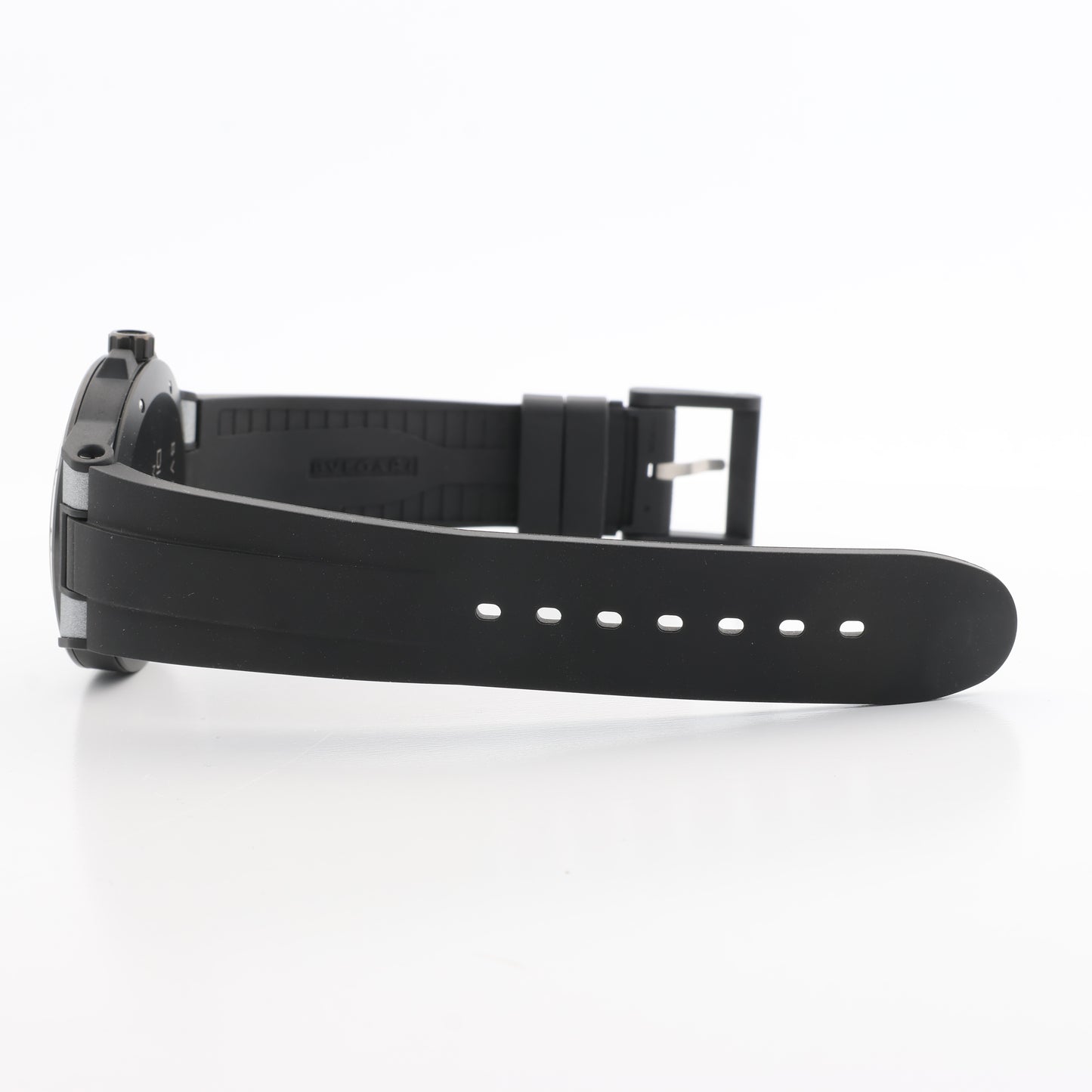 Bvlgari Diagono Magnesium DG41SMC AH06518 Magnesium & Rubber AT Silver-Face Watch
