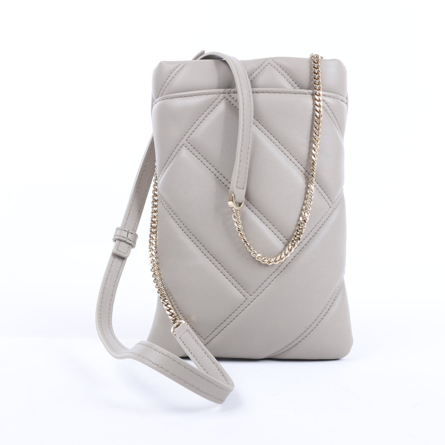 Sac bandoulière BVLGARI Serpenti Cabochon en cuir gris