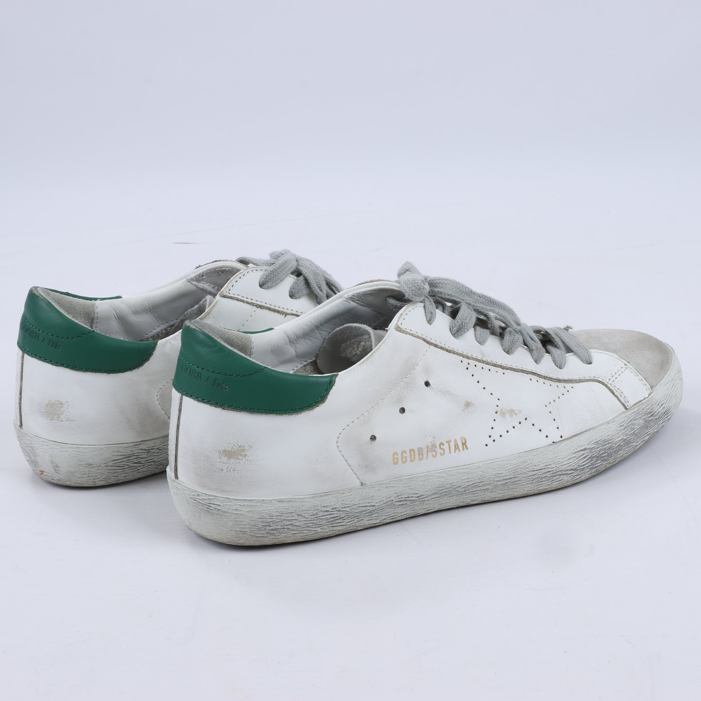 GOLDEN GOOSE Leder-Sneaker in Weiß SUPERSTAR, Größe 40 EU