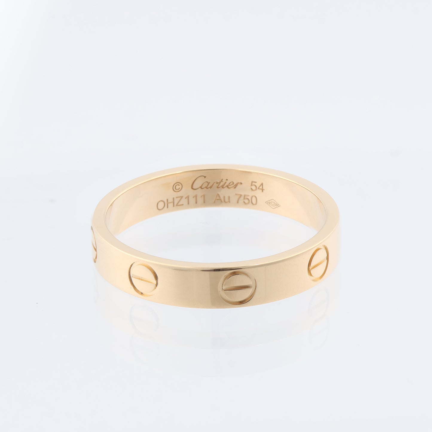 Cartier Mini Love Ring 750(YG) 3.4g, Size 54 EU