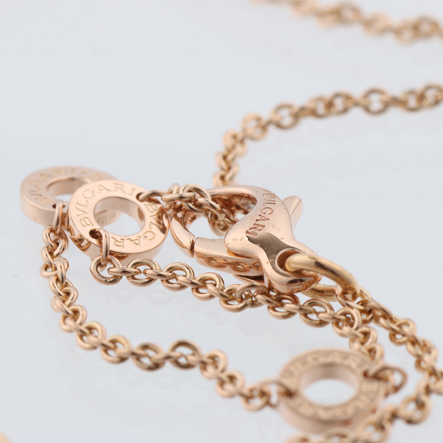 Bvlgari B.Zero 1 Perfect Mistake Necklace 750(PG×WG) 14.1g CL857655 352398