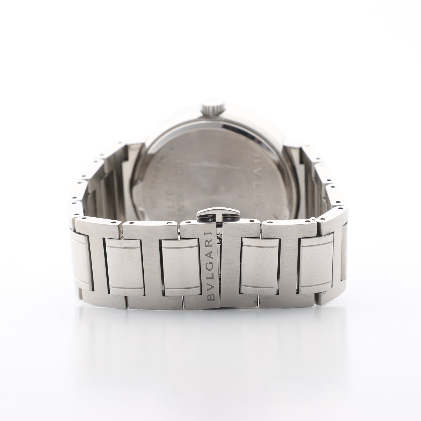 Bvlgari Bvlgari Bvlgari BB38WSSD AUTO L8718 SS AT Uhr mit silbernem Zifferblatt