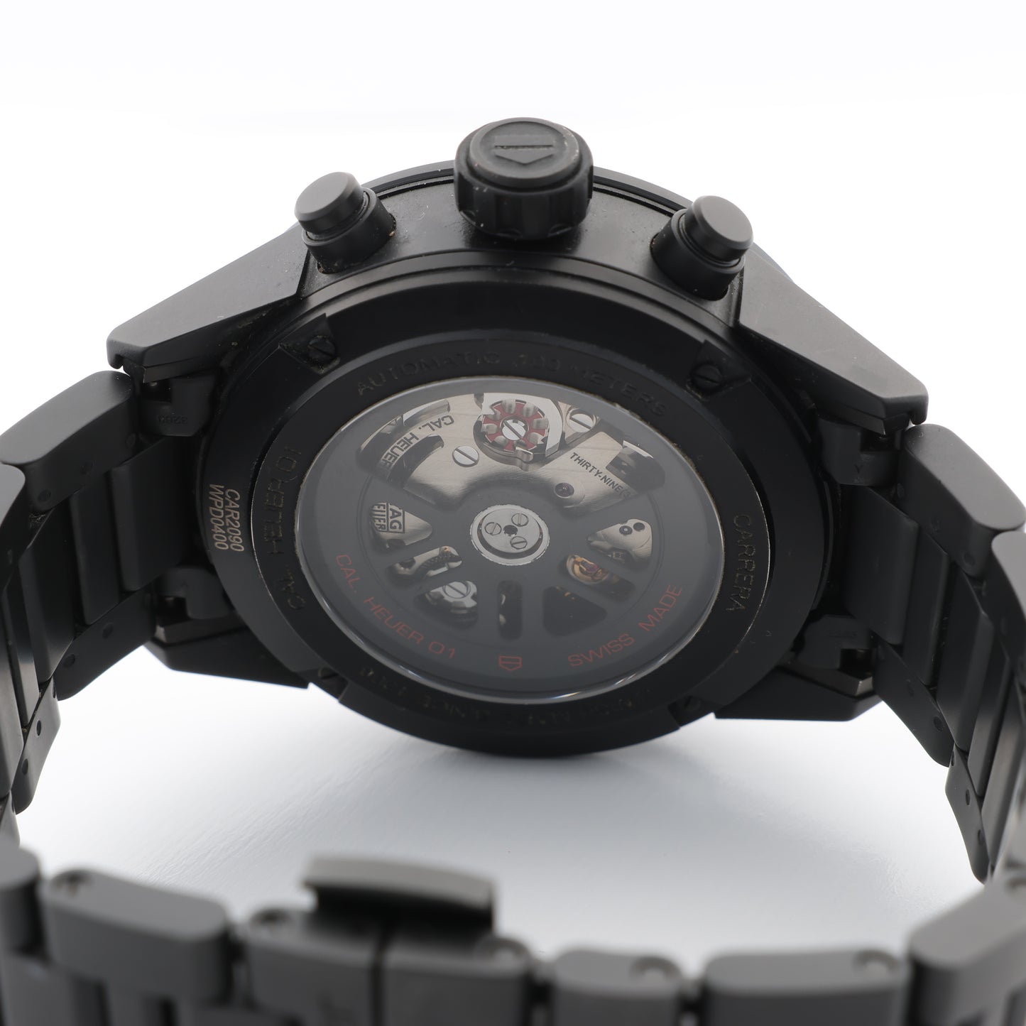 TAG Heuer Carrera Heuer 01 CAR2090.BH0729 WPD0400 CE AT Skeleton Dial Watch