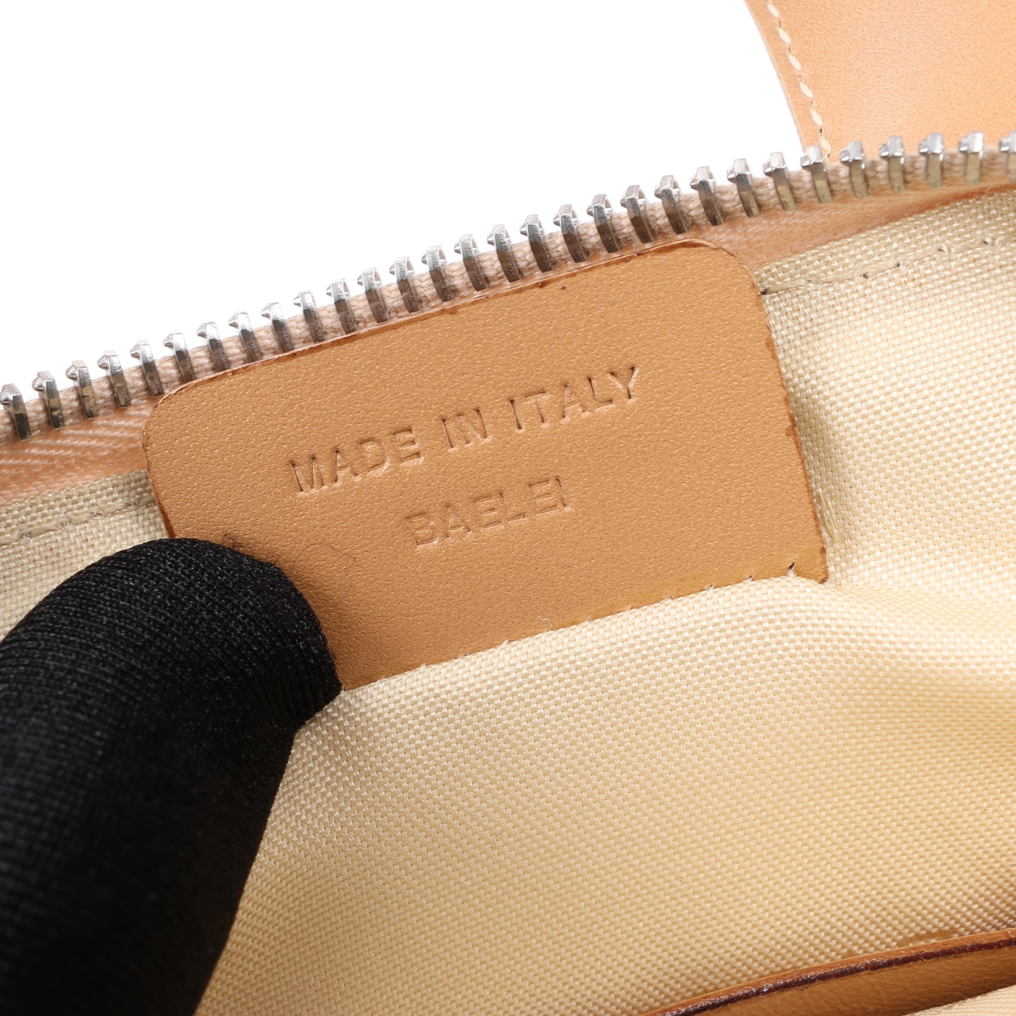 Bvlgari Bvlgari Canvas Handbag in Beige