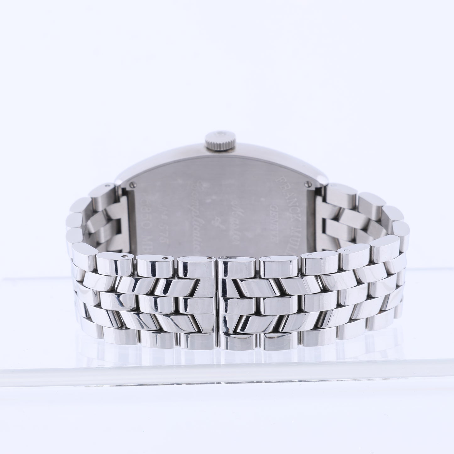 Franck Muller Master Banker 6850MB 575 SS AT Silver-Face Watch