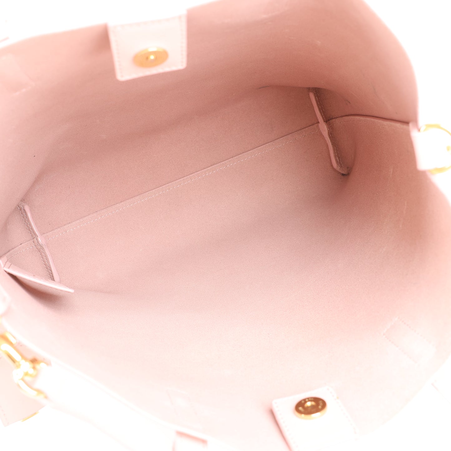 Saint Laurent Paris Toy Shopping 2-Wege-Handtasche aus Leder in Pink 498612