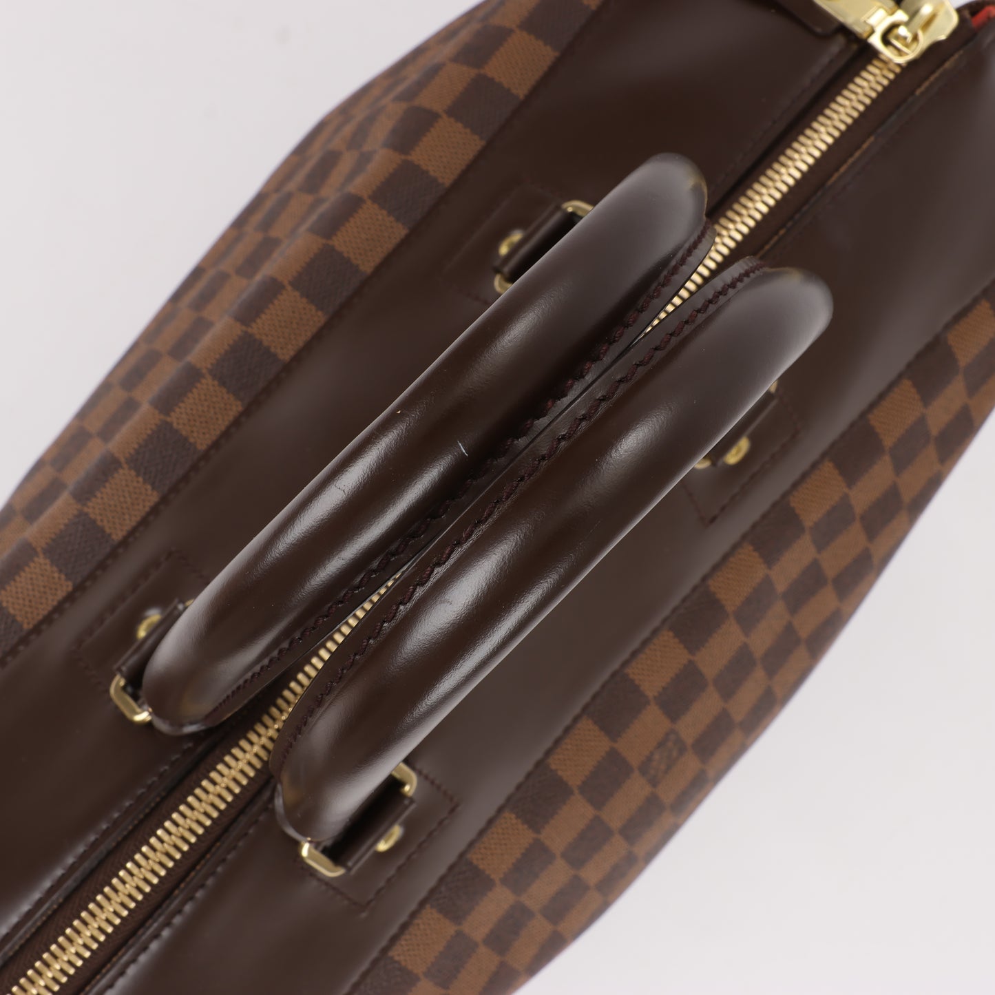 Louis Vuitton Damier Ebene Greenwich PM Sac à main en marron N41165