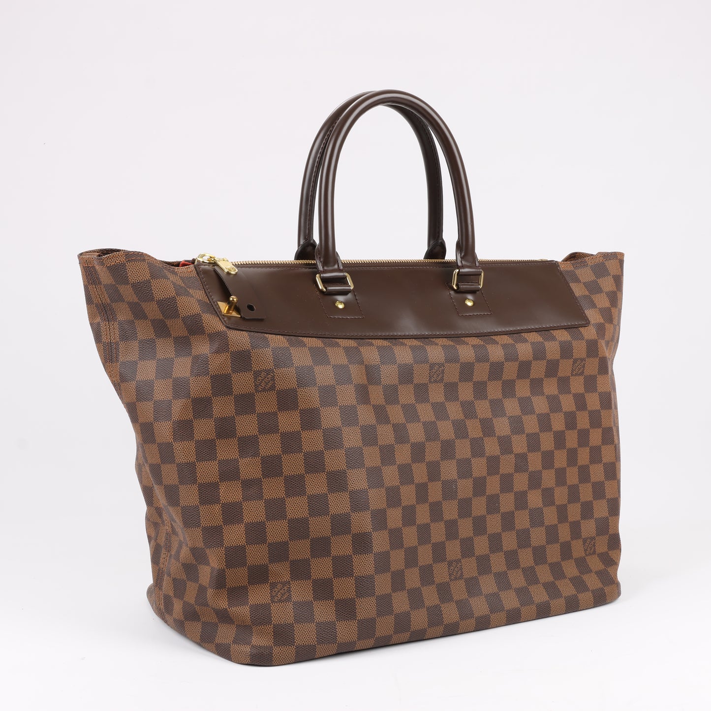 Louis Vuitton Damier Ebene Greenwich PM Sac à main en marron N41165