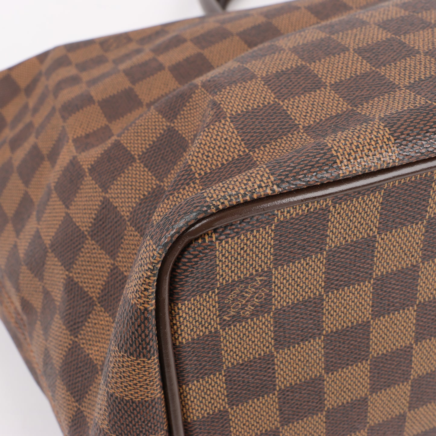 Louis Vuitton Damier Ebene Greenwich PM Sac à main en marron N41165