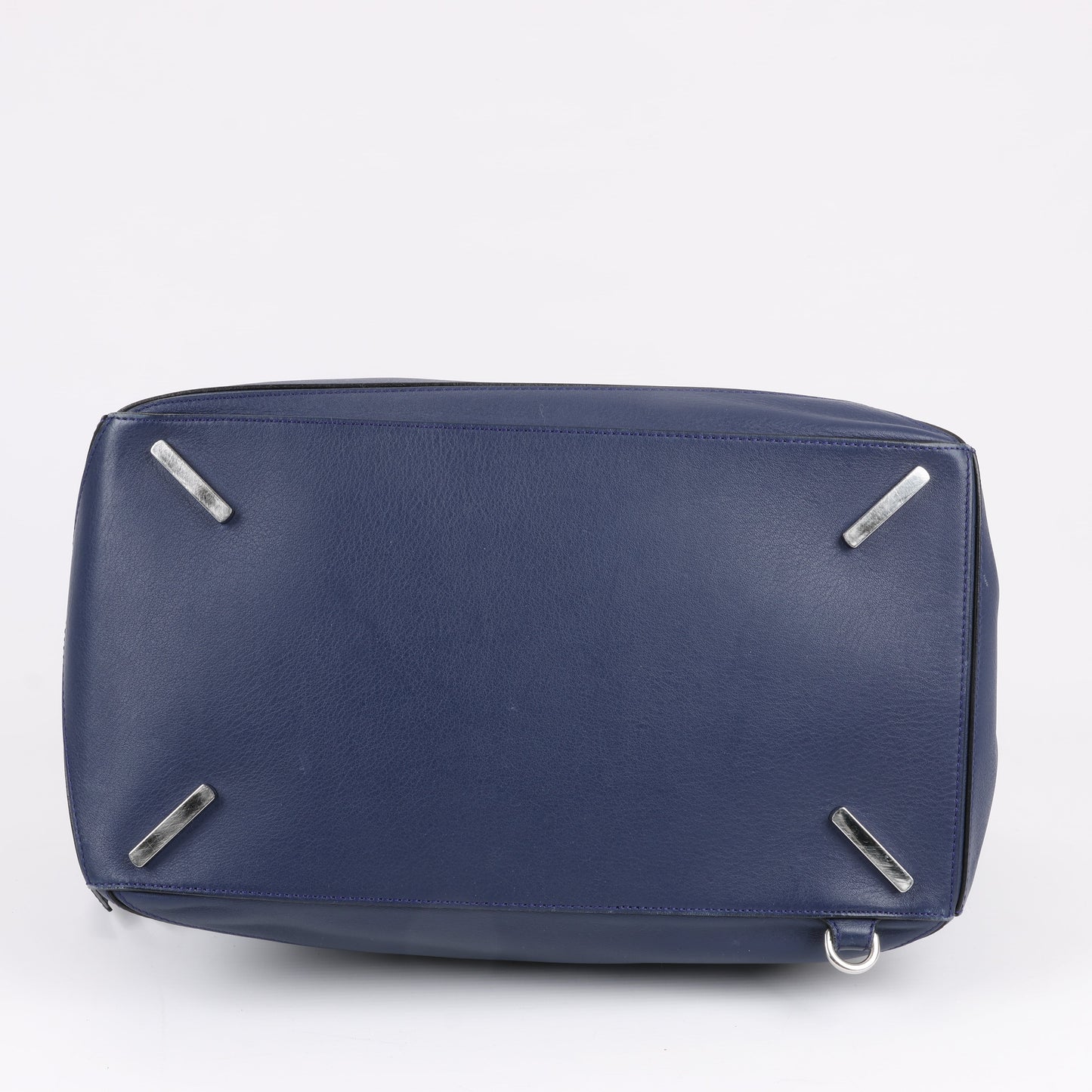 LOEWE Puzzle Large Leather 2Way Handbag in Navy Blue