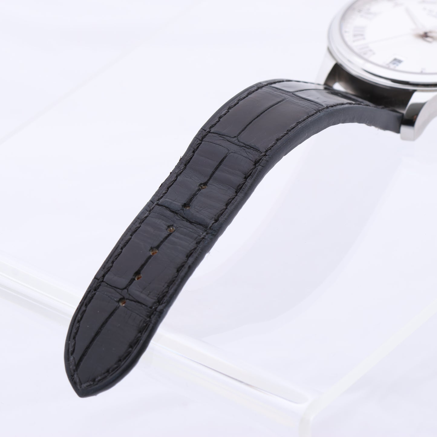 Chopard L.U.C 1937 Classic 168544-3002 42mm White Dial and Steel x Leather Watch