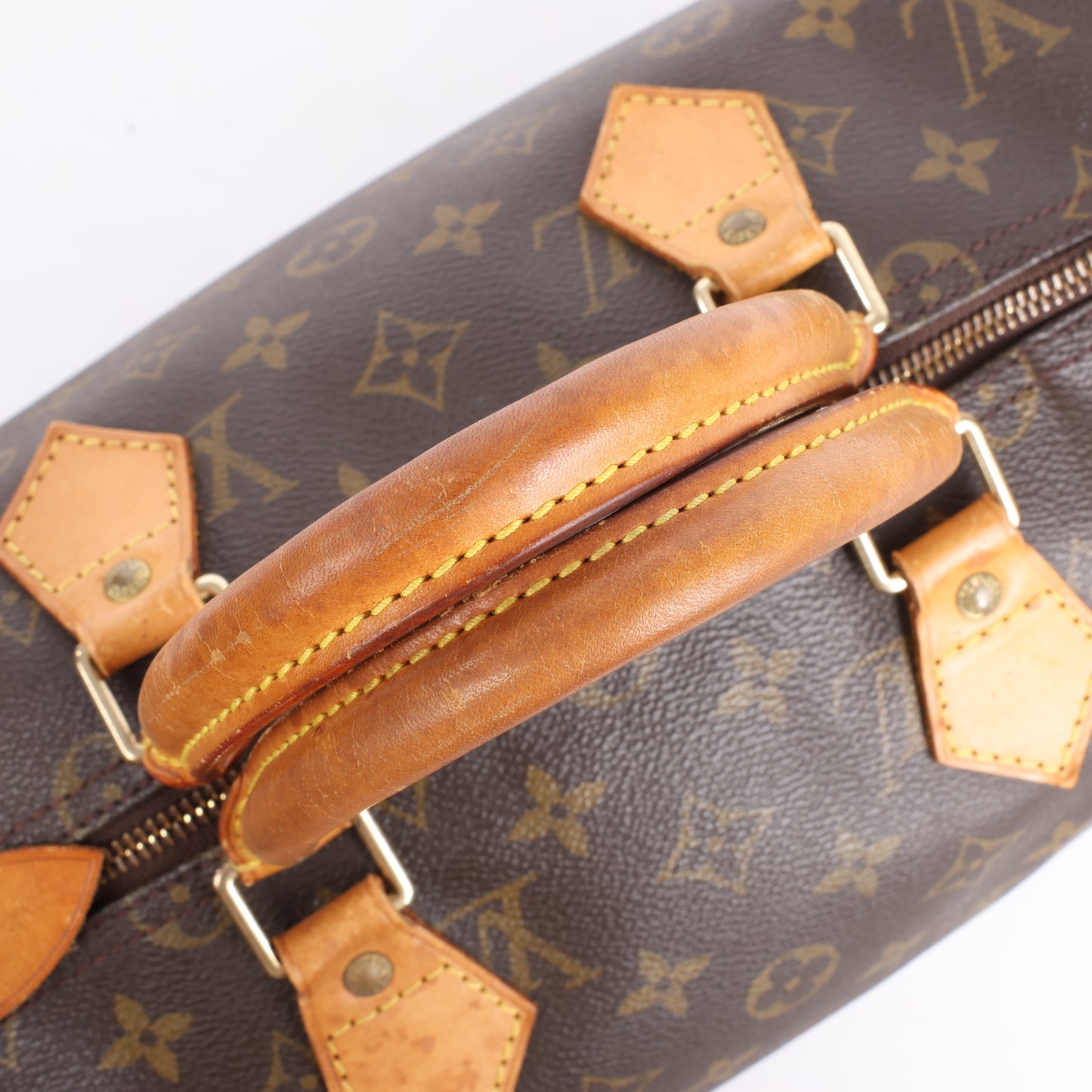 Sac à main Louis Vuitton Monogram Speedy 35 M41524