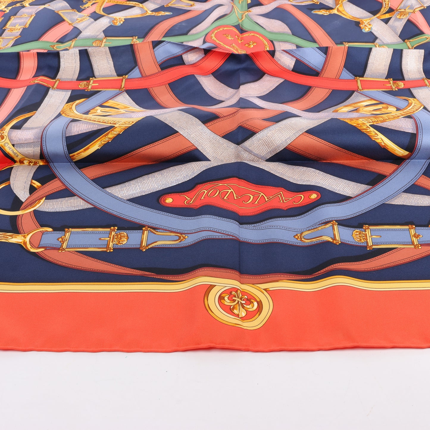 Hermès Carré 90 "Cavalcador" Seidenschal