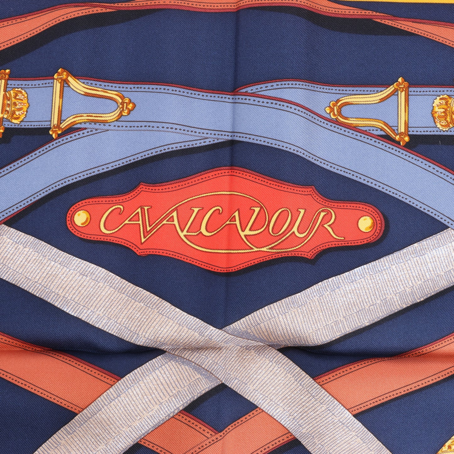 Hermès Carré 90 "Cavalcador" Seidenschal