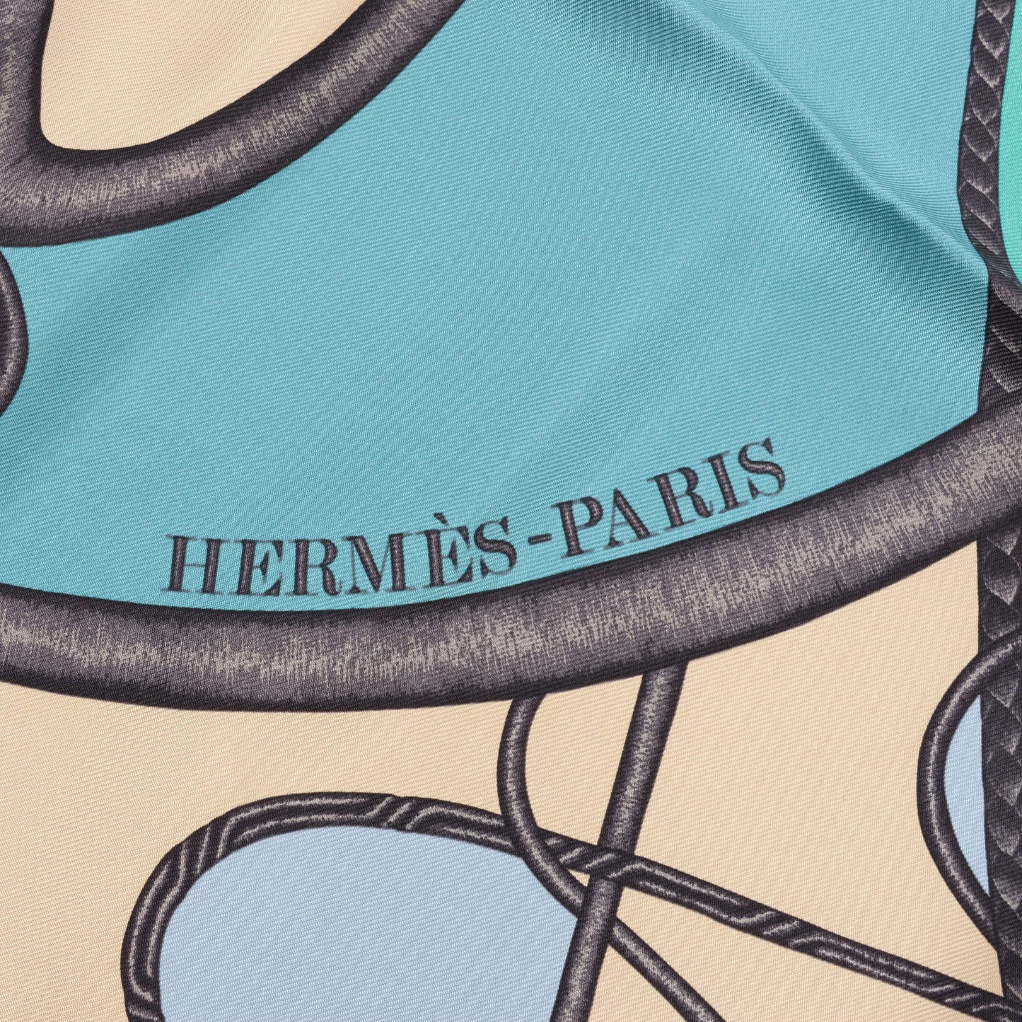 Hermès Carré 90 „Coup De Fouet“ Seidenschal