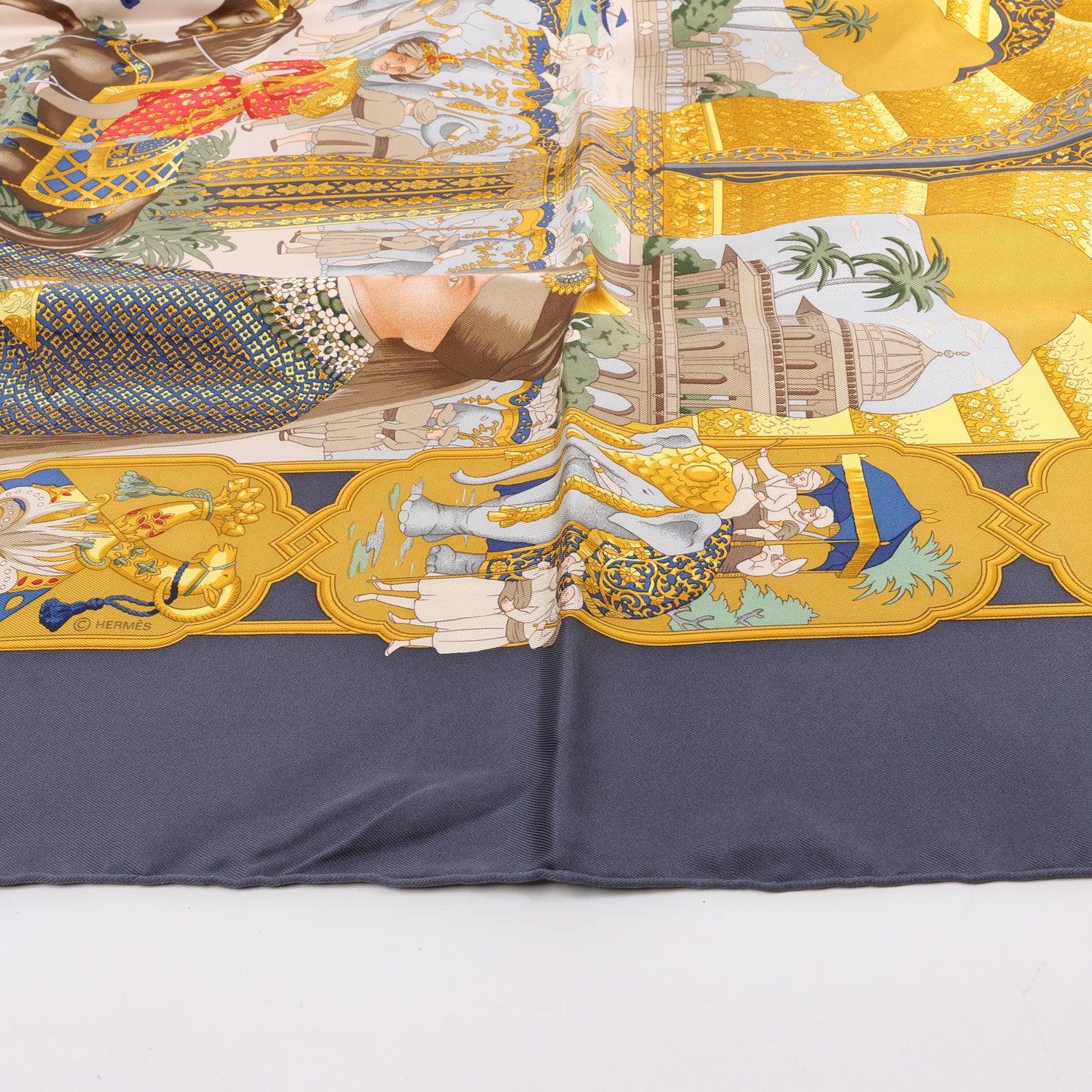 Hermès Carré 90 "Maharajas" Seidenschal