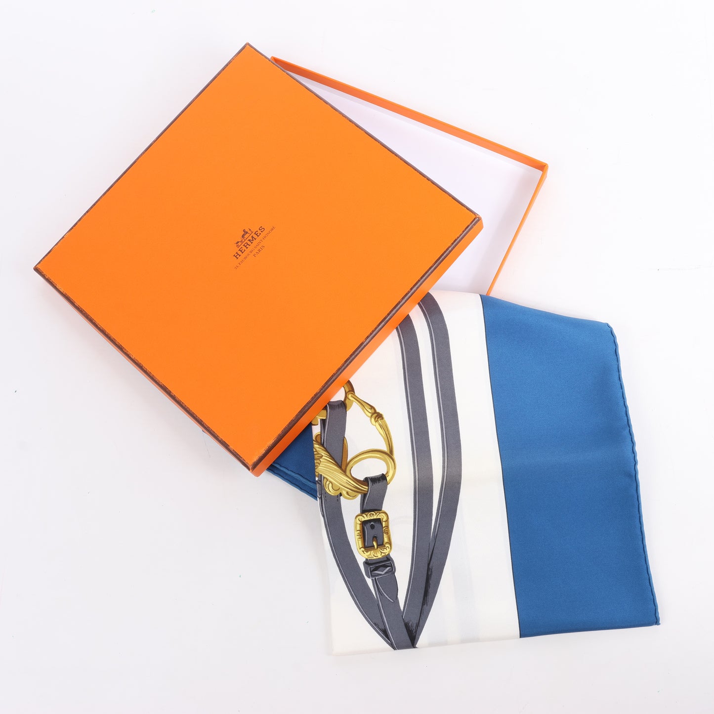 Hermès Carré 90 Seidenschal „Brides De Gala“.