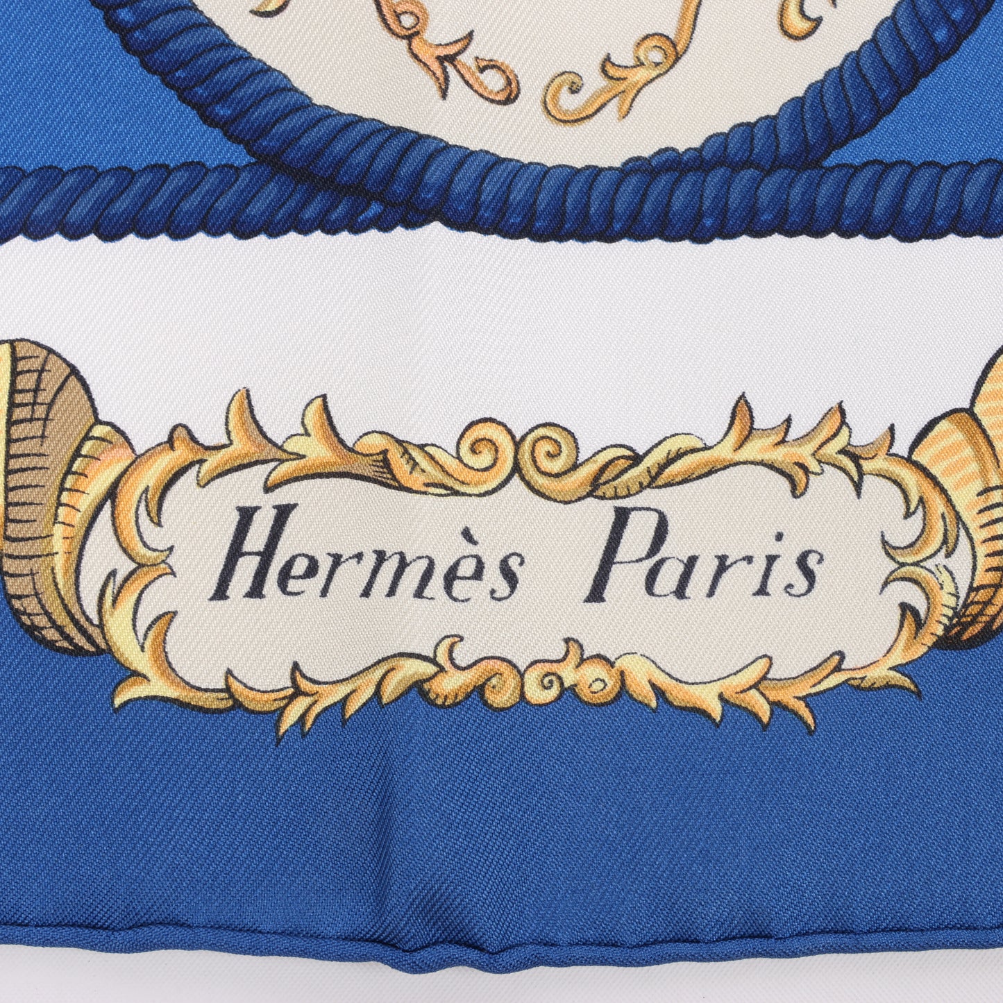 Hermès Carré 90 "LVDOVICVS MAGNVS" Seidenschal