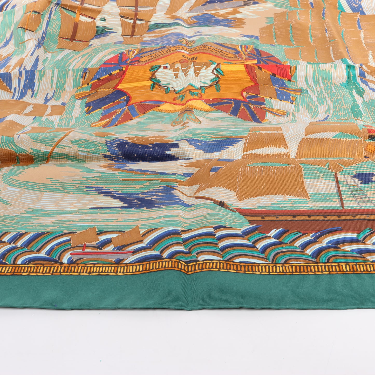 Hermès Carré 90 "HENRY F SMITH SAILOR " Seidenschal