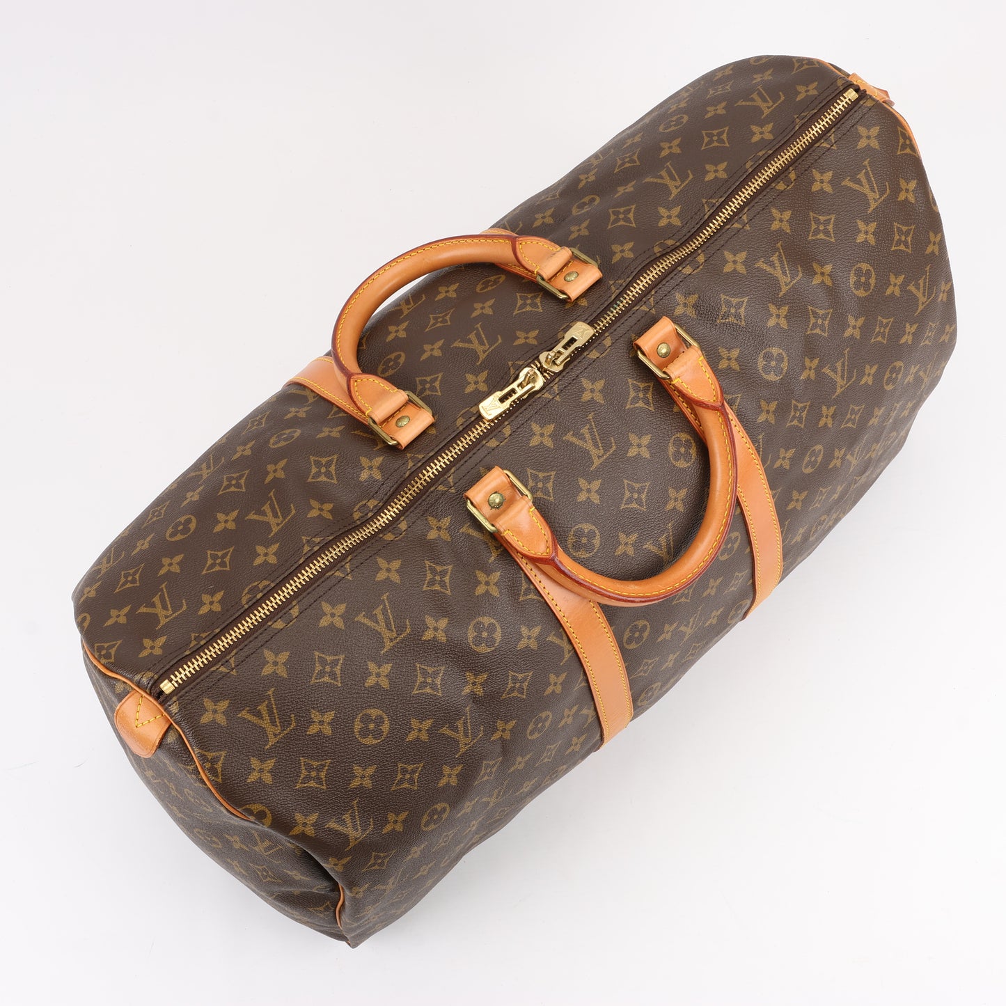 Louis Vuitton Monogram Canvas Keepall 55 Travel Bag M41424