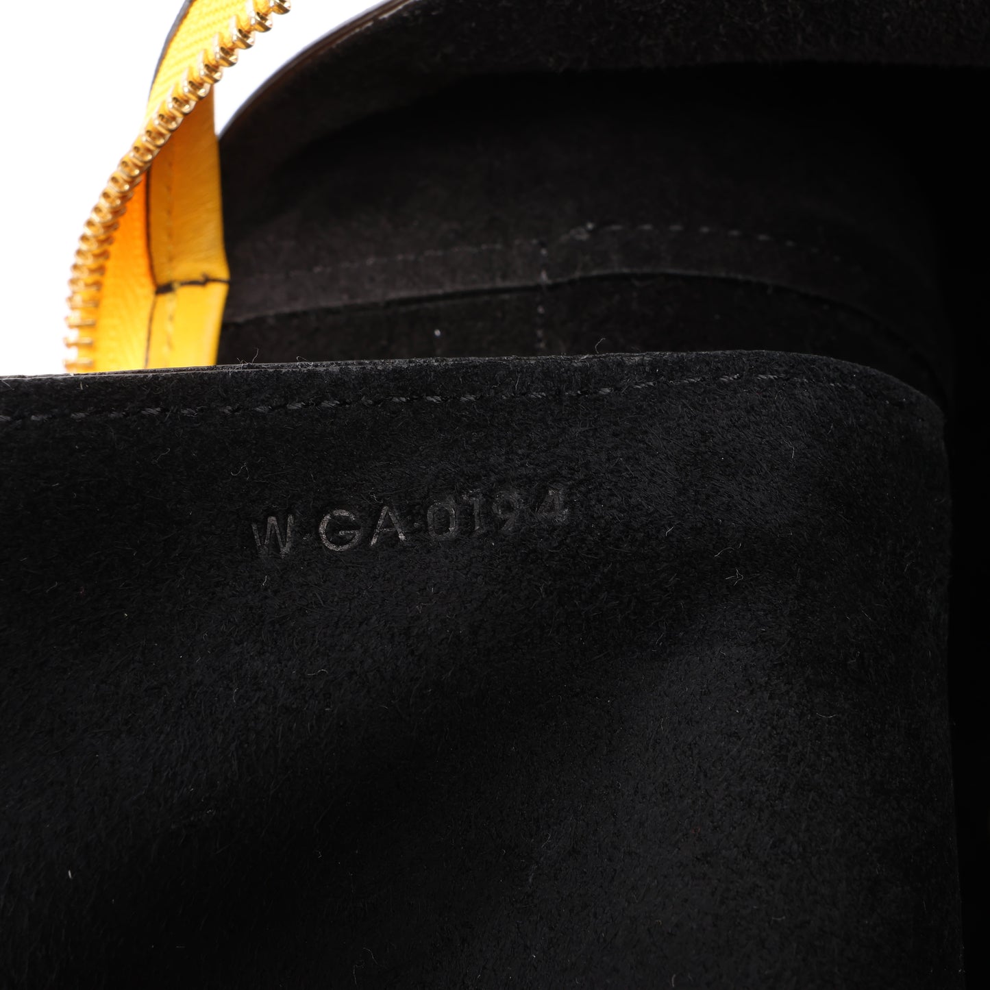 CELINE – 2-Wege-Handtasche aus glattem Kalbsleder in Gelb