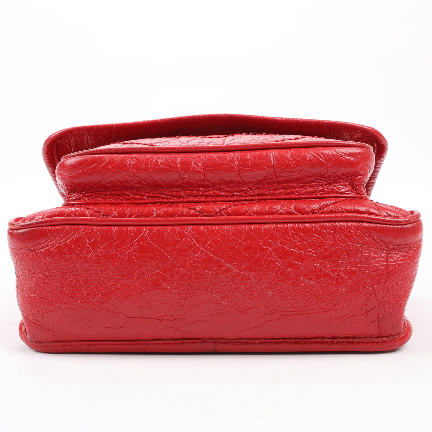 Saint Laurent Paris Niki Baby Lederkette Umhängetasche Rot 533037