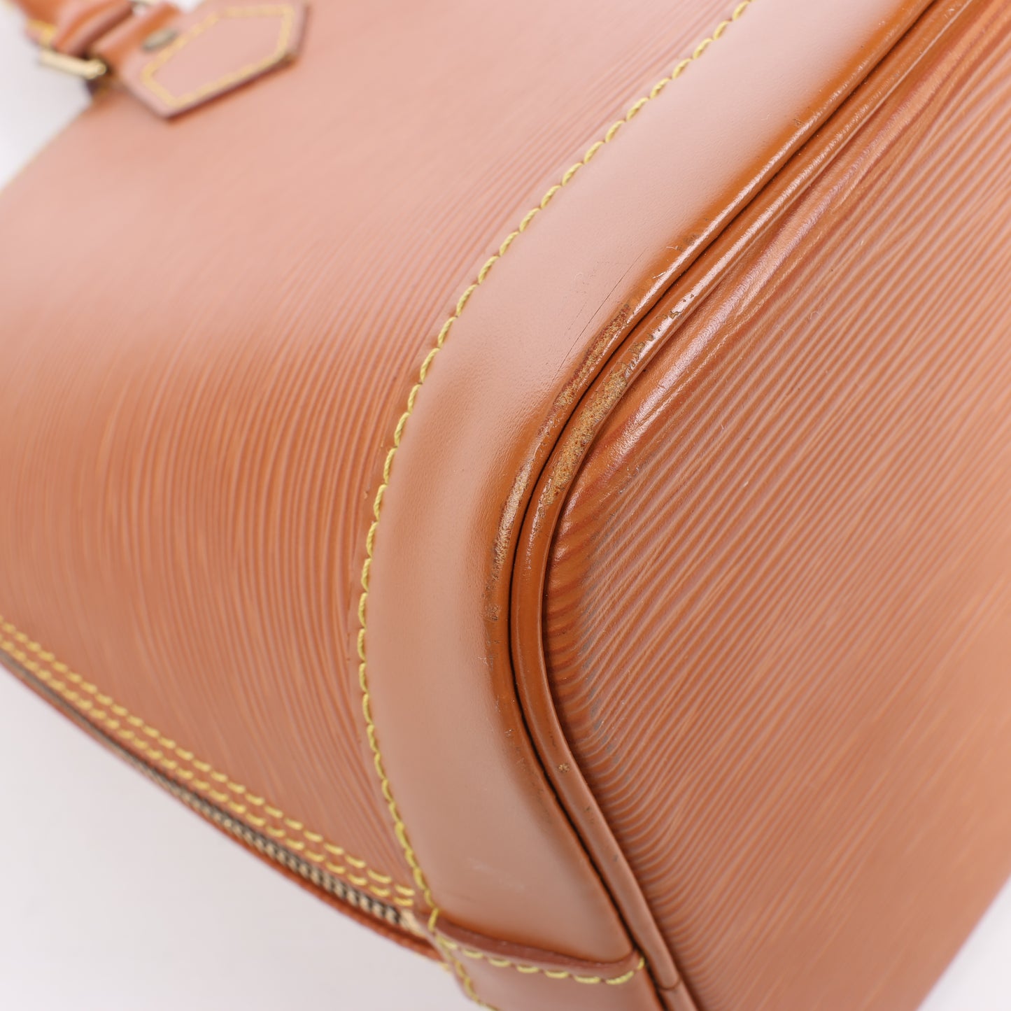 Louis Vuitton Alma PM Handtasche aus Epi-Leder in Rot