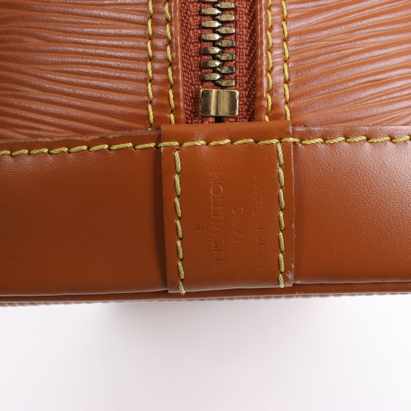 Louis Vuitton Alma PM Handtasche aus Epi-Leder in Rot