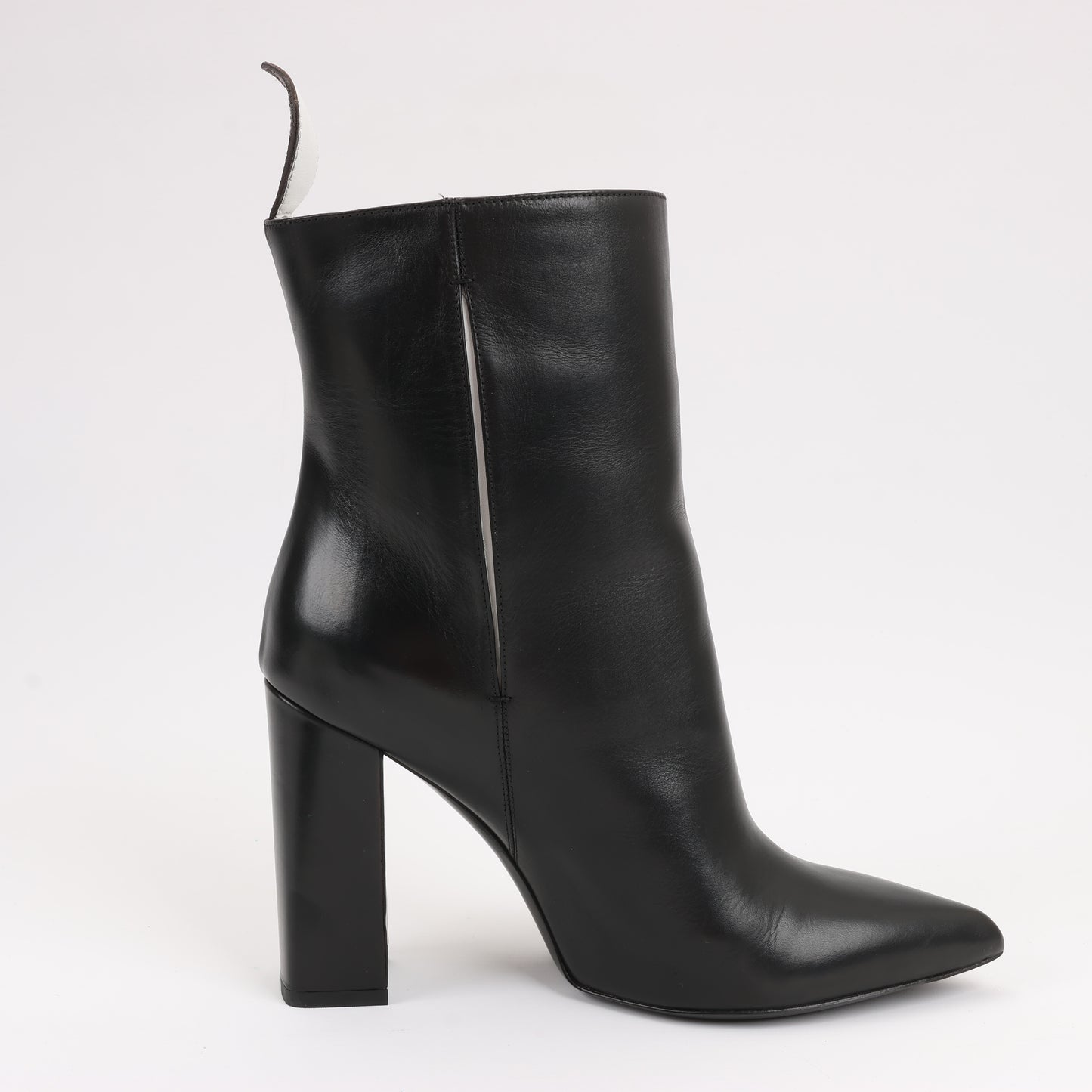 Louis Vuitton Match Making Line 17 Jahre Kurze Lederstiefel in Schwarz BR0177, Größe 39 EU