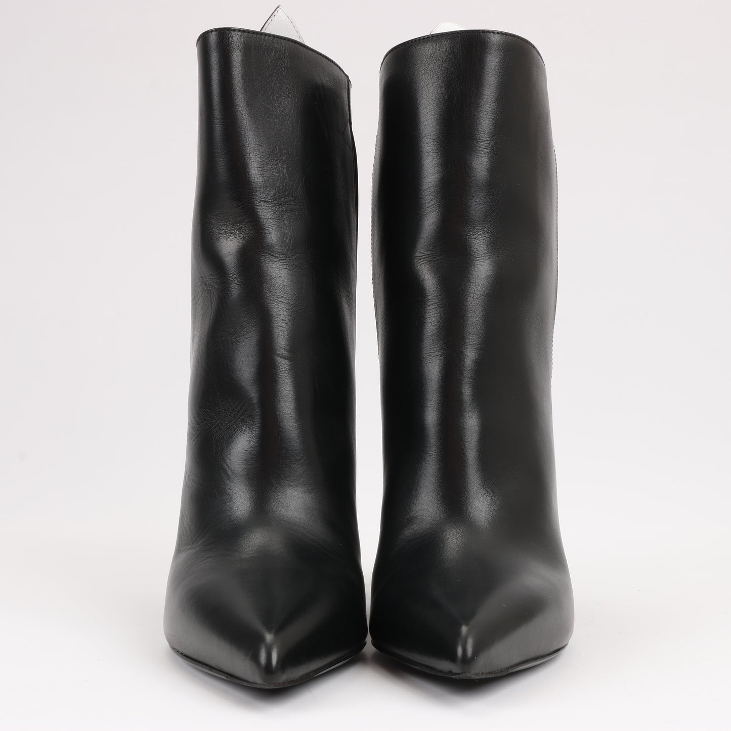 Louis Vuitton Match Making Line 17 Jahre Kurze Lederstiefel in Schwarz BR0177, Größe 39 EU
