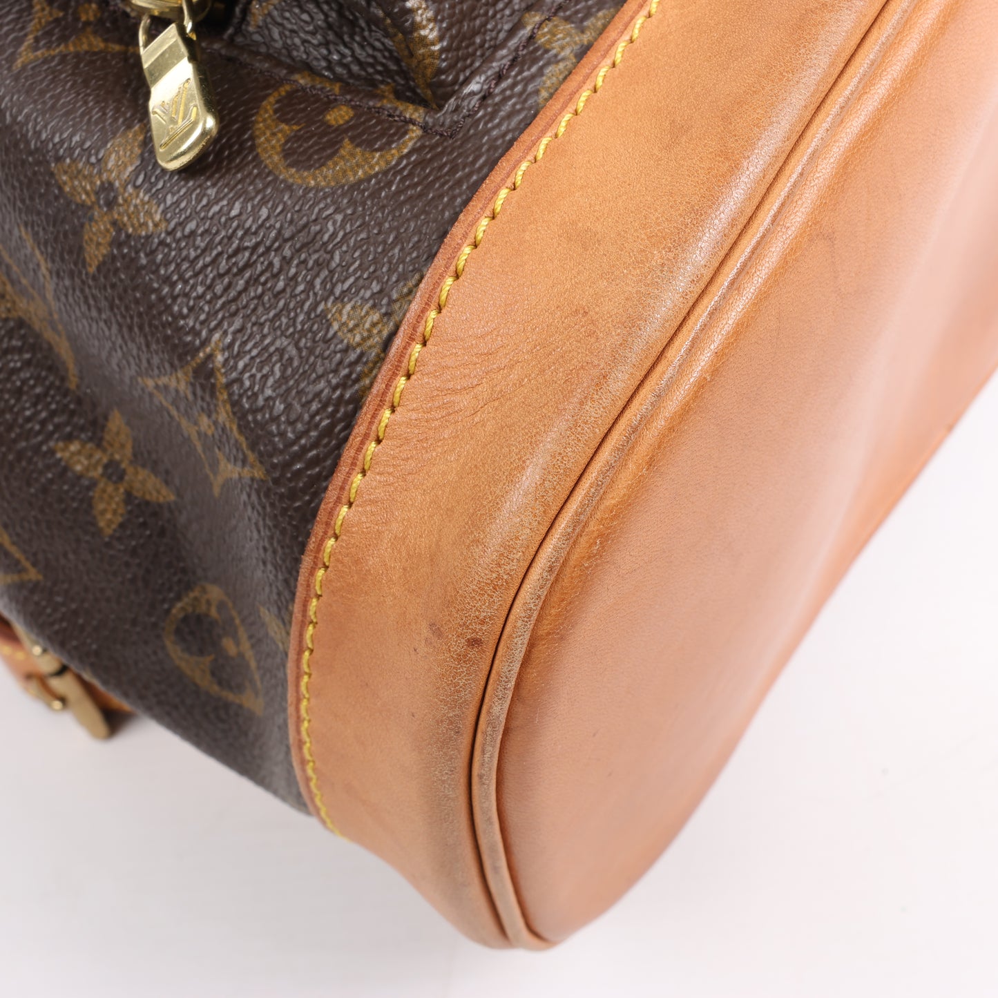Louis Vuitton Monogramm Canvas Montsouris Vintage MM Rucksack M51136