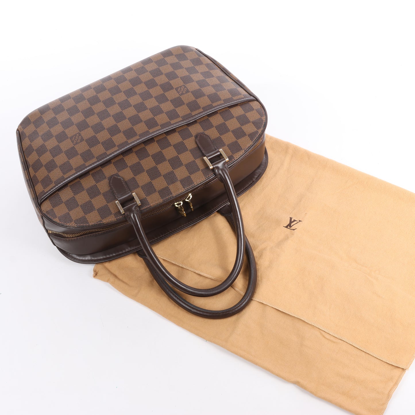 Louis Vuitton Damier Sarria Horizontal Braun