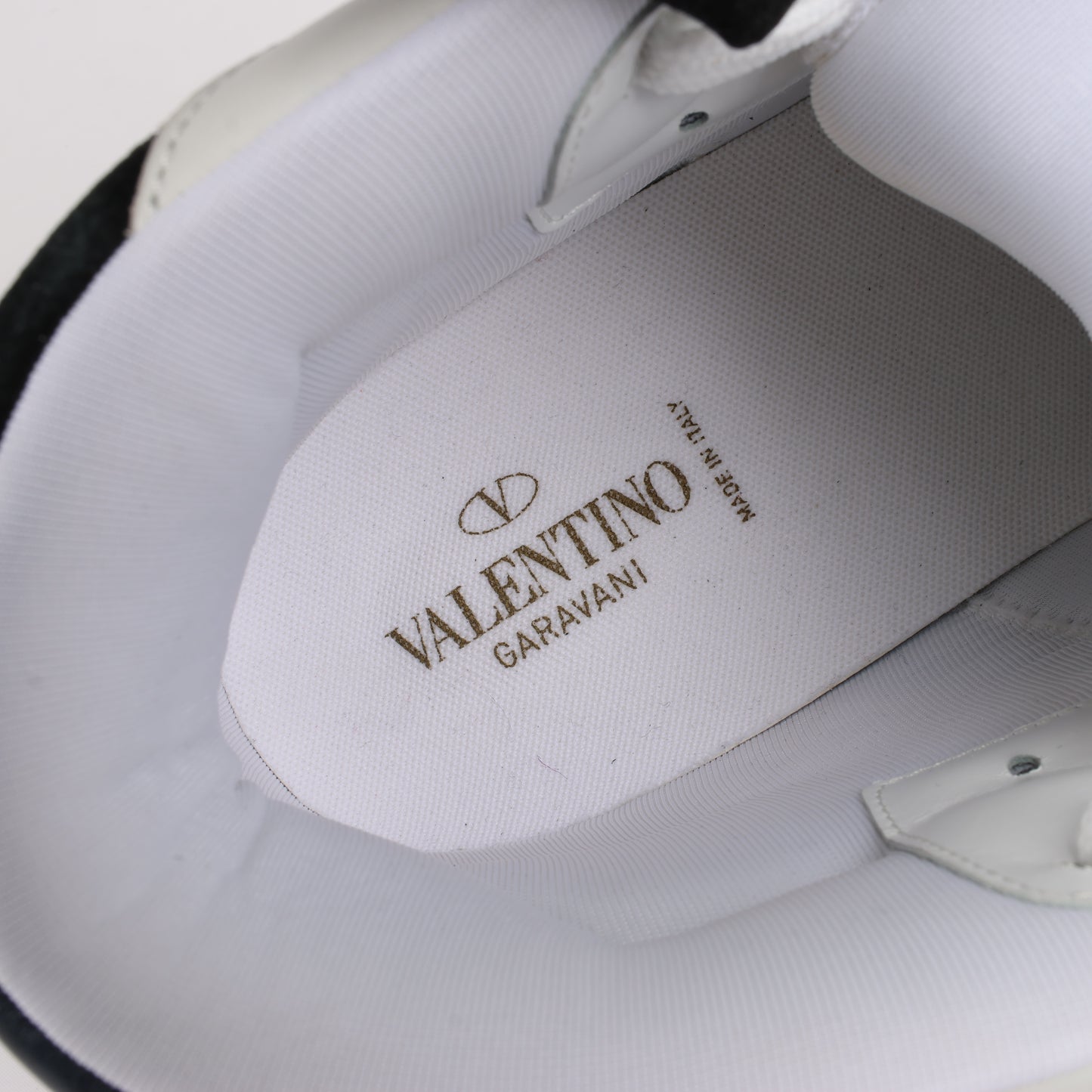 Valentino Garavani High-Top-Sneakers aus Leder in Mehrfarbig, Größe 44 EU